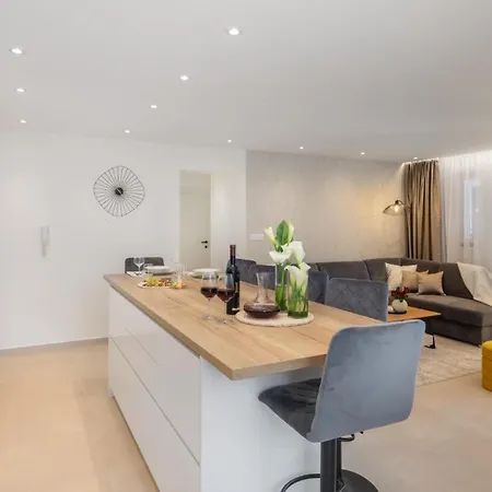 Luxury Silvery In Center With Jacuzzi, Sauna And Parking Apartment *