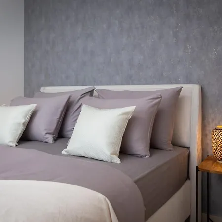 Luxury Silvery In Center With Jacuzzi, Sauna And Parking Apartment *