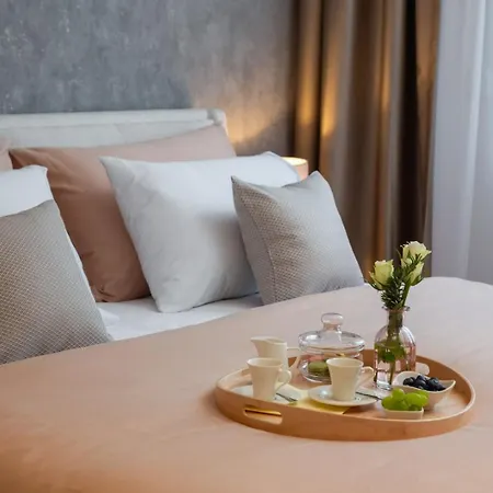 Luxury Silvery In Center With Jacuzzi, Sauna And Parking Apartment *