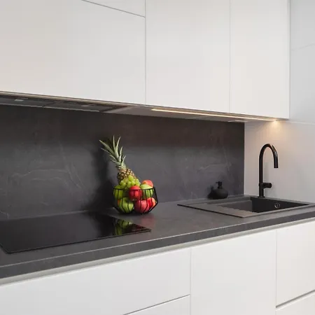 Luxury Silvery In Center With Jacuzzi, Sauna And Parking Apartman